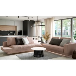 BEL Stolik Kawowy do salonu z lamelami - Zdjęcie 2