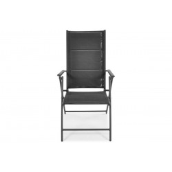 MODERN Zestaw ogrodowy, stół z hartowanym szkłem + krzesła 6 osób - Zdjęcie 8