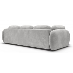 OLIVIO II Nowoczesny Narożnik rozkładany do salonu z ozdobnymi, okrągłymi poduszkami - Zdjęcie 7