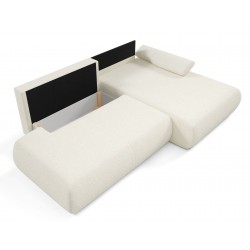 PENTI Narożnik rozkładany z funkcją spania i pojemnikiem na pościel - Zdjęcie 6