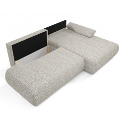 PENTI Narożnik rozkładany z funkcją spania i pojemnikiem na pościel - Zdjęcie 6