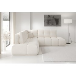 SOHI Narożnik pikowany z funkcją spania o zaokrąglonych kształtach - Zdjęcie 4