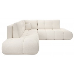 SOHI Narożnik pikowany z funkcją spania o zaokrąglonych kształtach - Zdjęcie 3