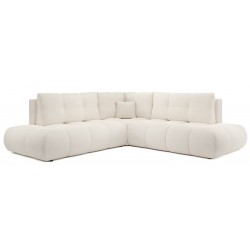 SOHI Narożnik pikowany z funkcją spania o zaokrąglonych kształtach - Zdjęcie 6