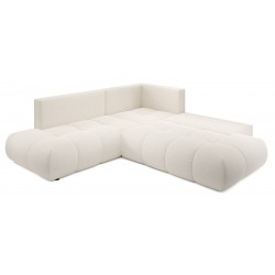 SOHI Narożnik pikowany z funkcją spania o zaokrąglonych kształtach - Zdjęcie 7