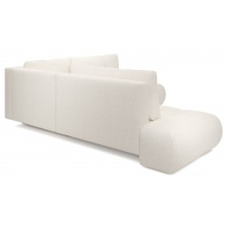 SOHI Narożnik pikowany z funkcją spania o zaokrąglonych kształtach - Zdjęcie 8