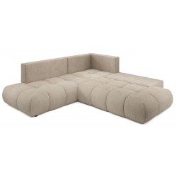 SOHI Narożnik pikowany z funkcją spania o zaokrąglonych kształtach - Zdjęcie 7