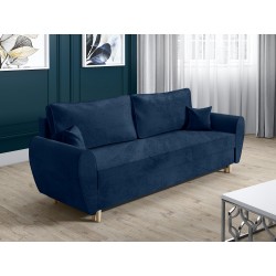 Kanapa trzyosobowa MAX skandynawska sofa z funkcją spania i pojemnikiem na pościel - Zdjęcie 6
