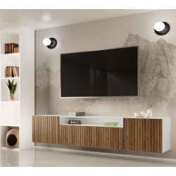 Wisząca szafka RTV RIO z systemem push to open