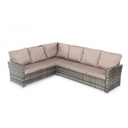 Zestaw ogrodowy SYCYLIA z technorattanu dla 10 osób - Zdjęcie 3