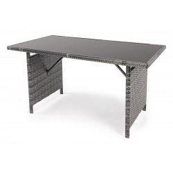 Zestaw ogrodowy SYCYLIA z technorattanu dla 10 osób - Zdjęcie 9