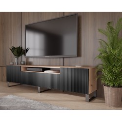 MARCO SZAFKA RTV Z RYFLOWANYM FRONTEM