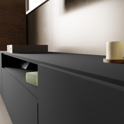 STOJĄCA SZAFKA RTV LION DO SALONU - Zdjęcie 3