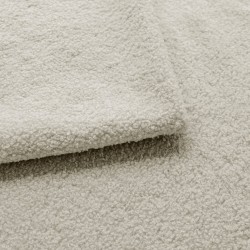 Pufa ALOO pikowana w tkaninie boucle Lambi - Zdjęcie 6