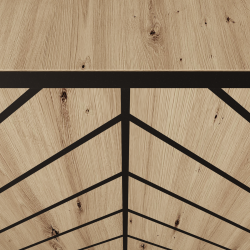 Szafka RTV IGO 200 cm stojąca do salonu - Zdjęcie 4