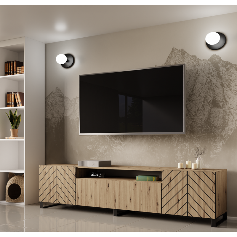 Szafka RTV IGO 200 cm stojąca do salonu