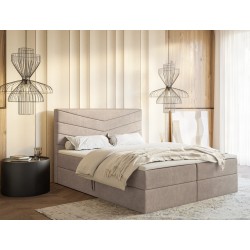 Łóżko kontynentalne G6 do sypialni z pojemnikiem i materacem