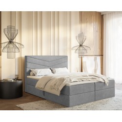 Łóżko kontynentalne G6 do sypialni z pojemnikiem i materacem - Zdjęcie 5