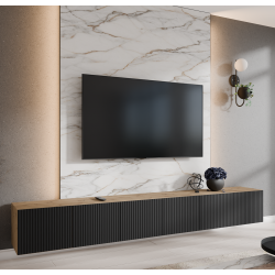 Szafka RTV NOELI 300 zamknięta pod telewizor do salonu - Zdjęcie 2