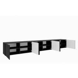 Szafka RTV RIO 300 zamknięta pod telewizor z systemem tip-on - Zdjęcie 3