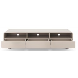 ALBI Szafka RTV 180 na okrągłych nóżkach w kaszmirowym kolorze - Zdjęcie 3