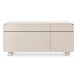 ALBI Komoda szeroka 160 w kolorze kaszmirowym na okrągłych nóżkach - Zdjęcie 3