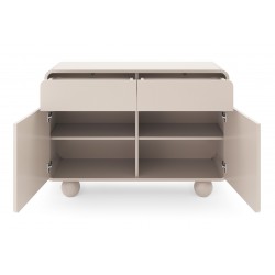 ALBI Komoda 108 w kolorze kaszmirowym na okrągłych nóżkach - Zdjęcie 3