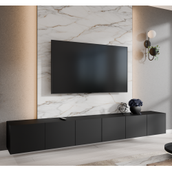 Szafka RTV LION 300 cm zamknięta pod telewizor - Zdjęcie 2