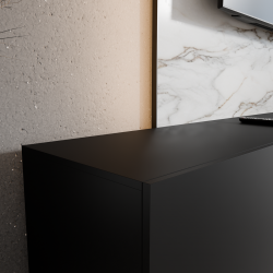 Szafka RTV LION 300 cm zamknięta pod telewizor - Zdjęcie 4