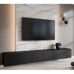 Szafka RTV NIKOL 300 cm zamknięta pod telewizor - Zdjęcie 2