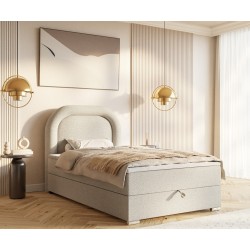 Łóżko kontynentalne BELLA 120x200 skandynawskie