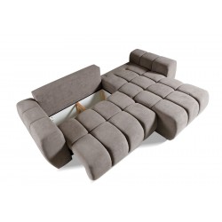 VERA Narożnik Uniwersalny z komfortowymi siedziskiem i funkcją spania - Zdjęcie 6