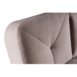 ARDO Wygodna Wersalka bez podłokietników z charakterystycznymi przeszyciami na oparciu - Zdjęcie 5