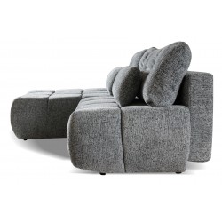 ARON Narożnik bez podłokietników z funkcją spania i pojemnikiem na pościel - Zdjęcie 3