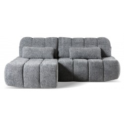 ARON Narożnik bez podłokietników z funkcją spania i pojemnikiem na pościel - Zdjęcie 2