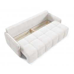 EMILI Nowoczesna Kanapa z funkcją spania z okrągłymi poduszkami - Zdjęcie 6