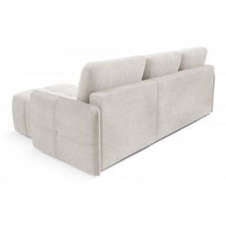 MONO Narożnik do salonu z funkcją spania okrągłe poduszki - Zdjęcie 4