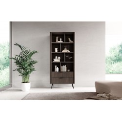 ERIS Regał częściowo zamknięty z szufladami i półkami na metalowych nóżkach - Zdjęcie 7