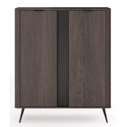 ERIS Komoda Wysoka 2D na wysokich nóżkach - Zdjęcie 5