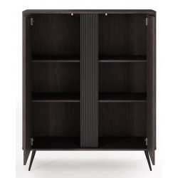 ERIS Komoda Wysoka 2D na wysokich nóżkach - Zdjęcie 4