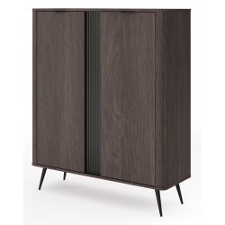 ERIS Komoda Wysoka 2D na wysokich nóżkach