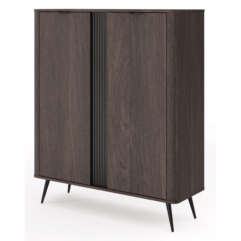 ERIS Komoda Wysoka 2D na wysokich nóżkach