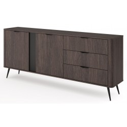 ERIS Komoda 195 2D3S na wysokich nóżkach