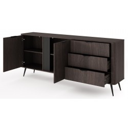 ERIS Komoda 195 2D3S na wysokich nóżkach - Zdjęcie 5