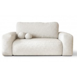 ILO Wygodna Kanapa z pojemnikiem na pościel tkanina Boucle - Zdjęcie 2