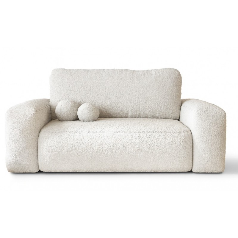 ILO Wygodna Kanapa z pojemnikiem na pościel tkanina Boucle