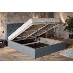 Łóżko sypialniane OLDO 1 z pojemnikiem na pościel - Zdjęcie 4