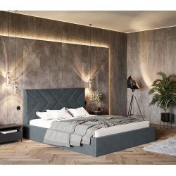 Łóżko sypialniane OLDO 1 z pojemnikiem na pościel - Zdjęcie 3