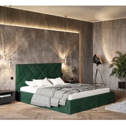 Łóżko sypialniane OLDO 1 z pojemnikiem na pościel - Zdjęcie 6