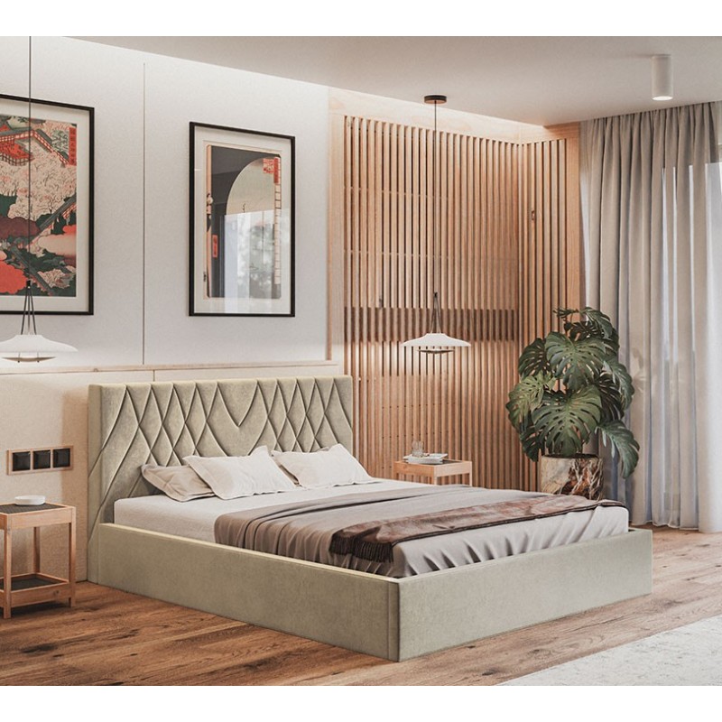 Łóżko sypialniane OLDO 5 z pojemnikiem